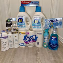Laundry, Household, And Personal Care Bundle 