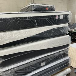 King size mattress pillow top 12”.     New mattress.     We offer same day delivery