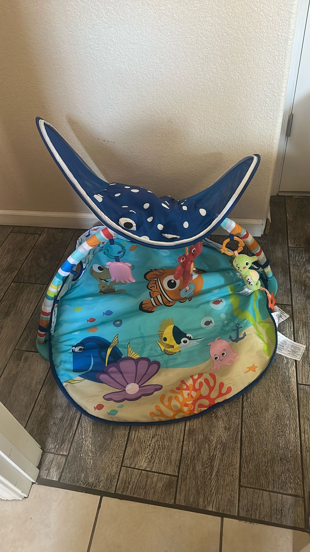 Finding Nemo tummy time