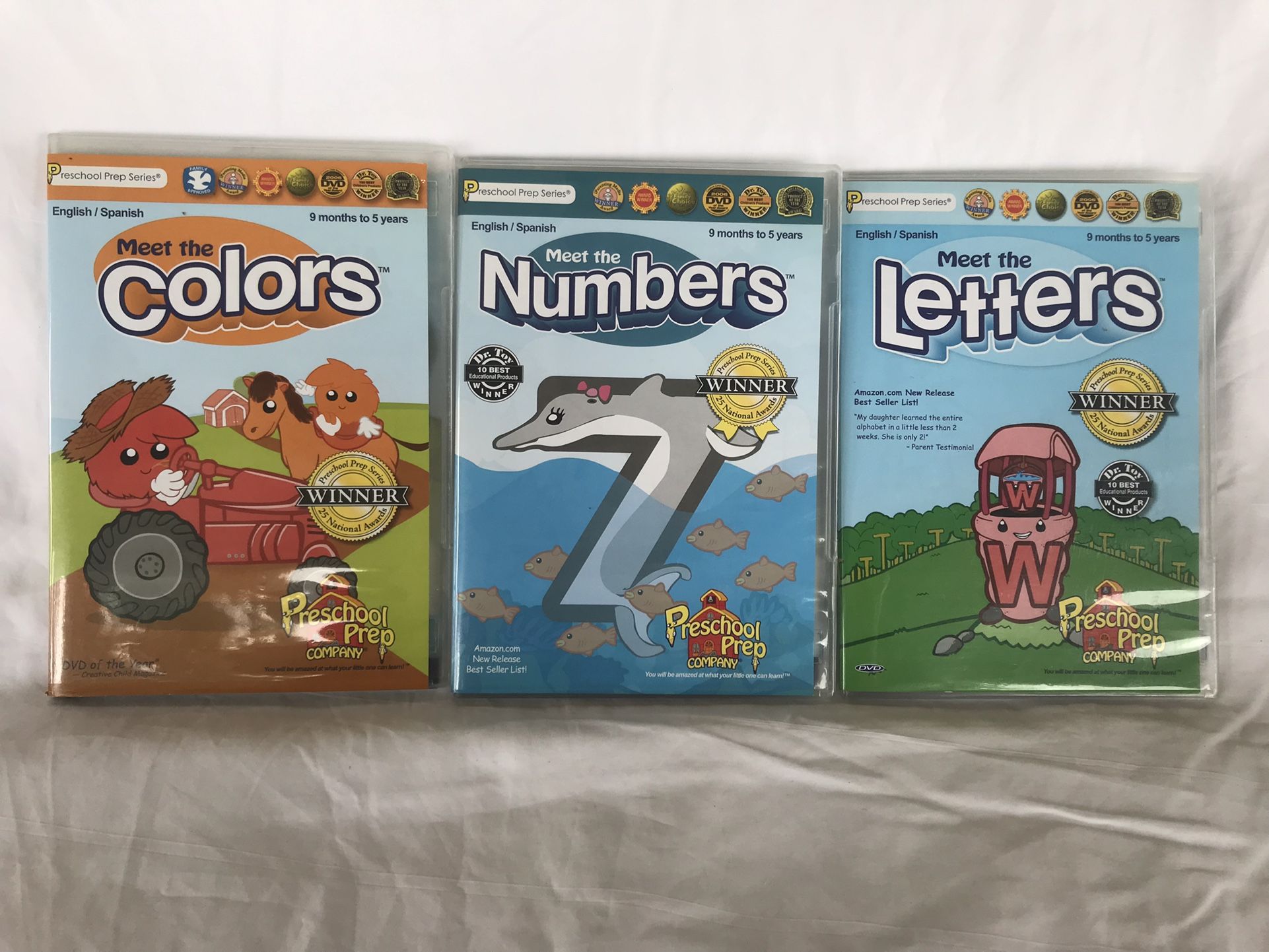 Preschool Prep Series…Meet the Colors, Numbers, & Letters