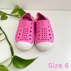 Baby Girls Pink Water Shoes Sandals Size 6 By Skechers