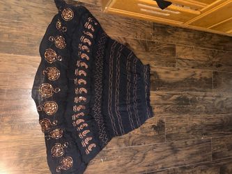 Chico’s moon earthy/witchy long skirt