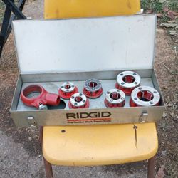 Heavy Duty RIGID Pipe Thread Maker. Missing Handle