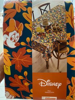 Disney Fall Tablecloth (2)