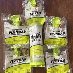 Fly Traps RESCUE Outdoor Disposable Hanging  - NEW
