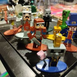 Minecraft Jada Toy Mini Figures x 10