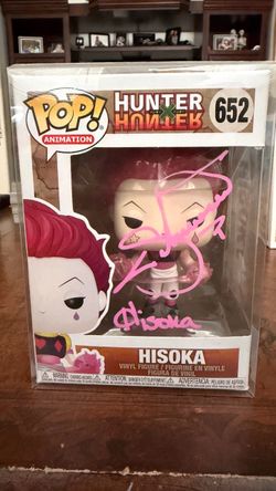 Funko Pop Hisoka Hunter x Hunter #652 Signed