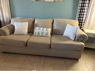 Sofa and love seat