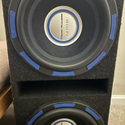 Power Acoustic Gothic Subs 