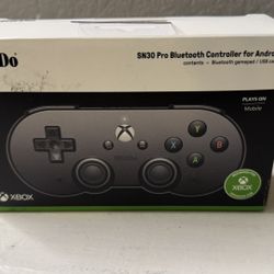 8Bitdo Sn30 Pro Bluetooth Controller for Mobile & Xbox Cloud Gaming on Android, Gaming Controller for iPhone, iPad, macOS and Apple TV (No Mobile Clip