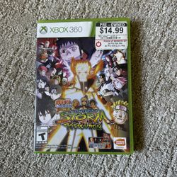 Xbox 360 Naruto Ultimate Ninja Storm Revolution 