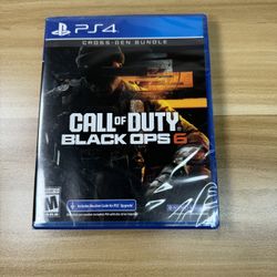 Call Of Duty Black Ops 6 PS4