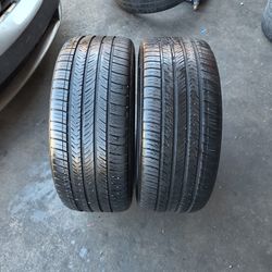 Pair 255/40/20 Michelin Pilot Sport 