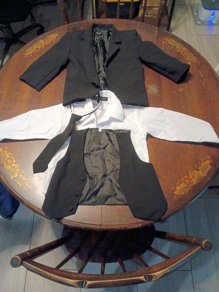 Black Suit Toddler 3T