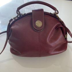 Red Leather Purse