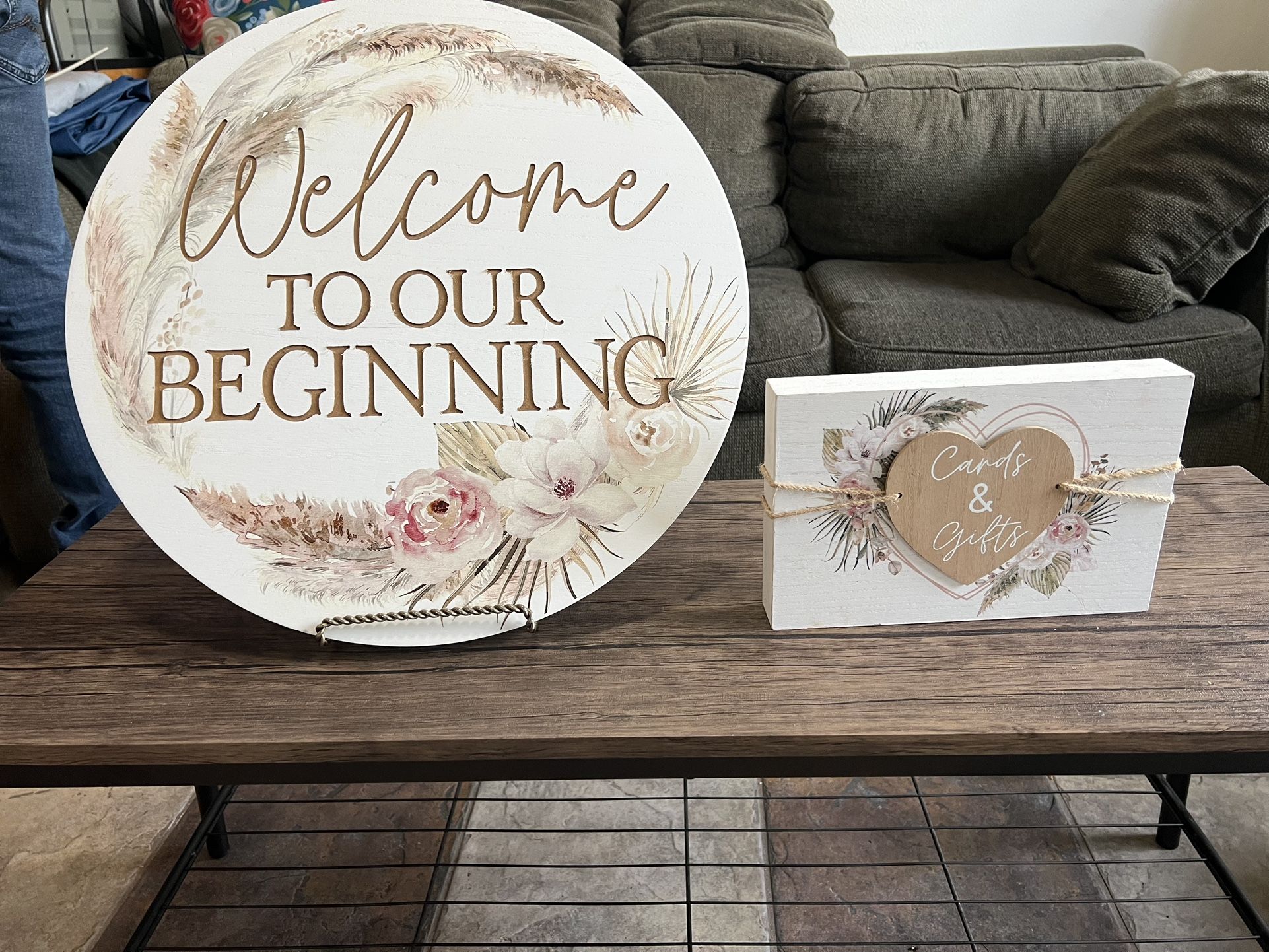 Wedding Event Signs.