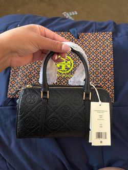 Tory Burch barrel purse