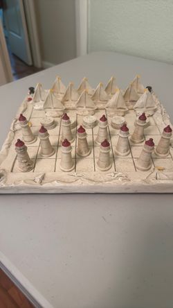 Nautical checkers set - collectible