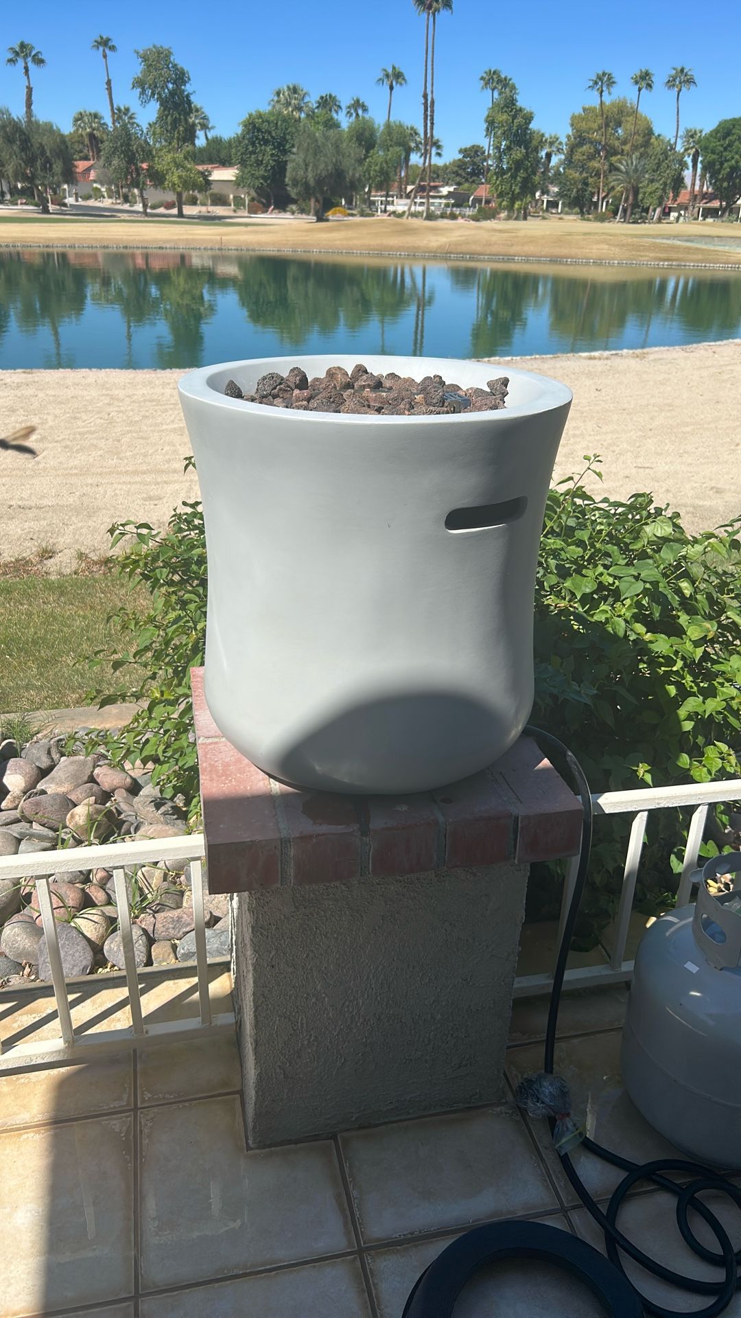Outdoor Propane Fire Pit