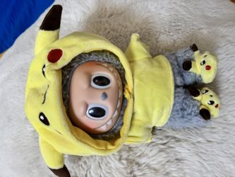 Pikachu Labubu Outfit 