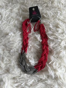 Necklace With Earrings 