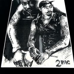 Tupac Shakur Portrait 