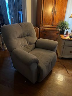 Grey Electric Reclining Chair