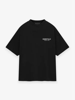 Fear of God Essentials Jersey Crewneck Tee 'Black'