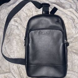 Black Coach Cross Body Bag