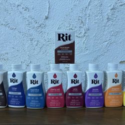 Rit Dye’s Assorted Colors