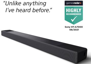 Sony HT-A7000 Sound Bar. 7.1.2Ch, Dolby Atmos. 8K. Sells for$ 1,399.99 at Best Buy. Best of the Best