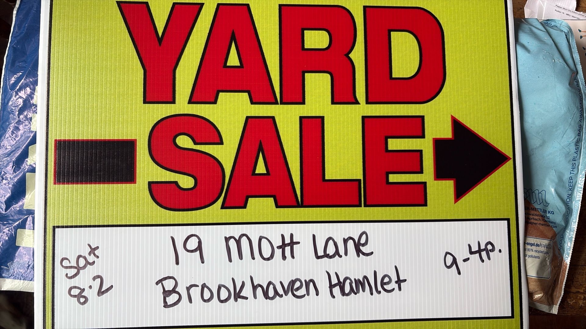 Yard Sale