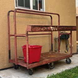 Metal Carpentry Moving Cart 