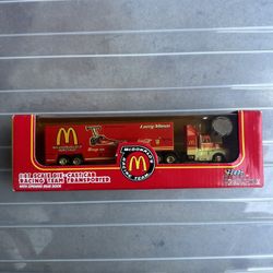 Vintage McDonald’s Racing Team Transporter