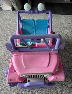 Motorized barbie jeep hotsell
