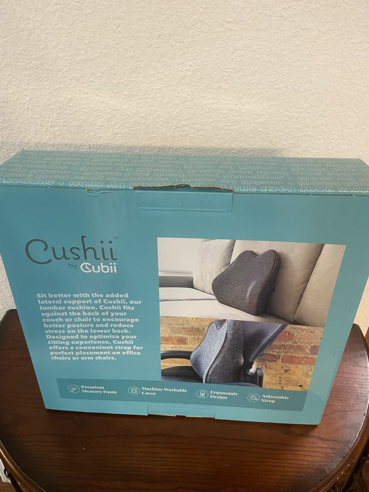 Under Desk Cubii Machine & Back Cushion for Sale in Killeen, TX