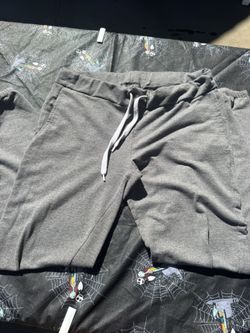 Derek Heart Grey Drawstring Sweatpants