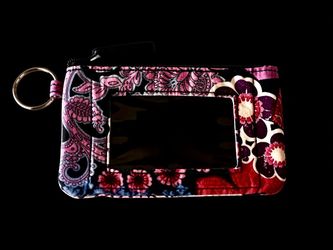 Vera Bradley Floral Pattern Wallet / Coin Purse (Like New)