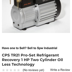 Refrigerant recovery machine