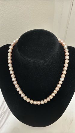 14k clasp - pearl necklace