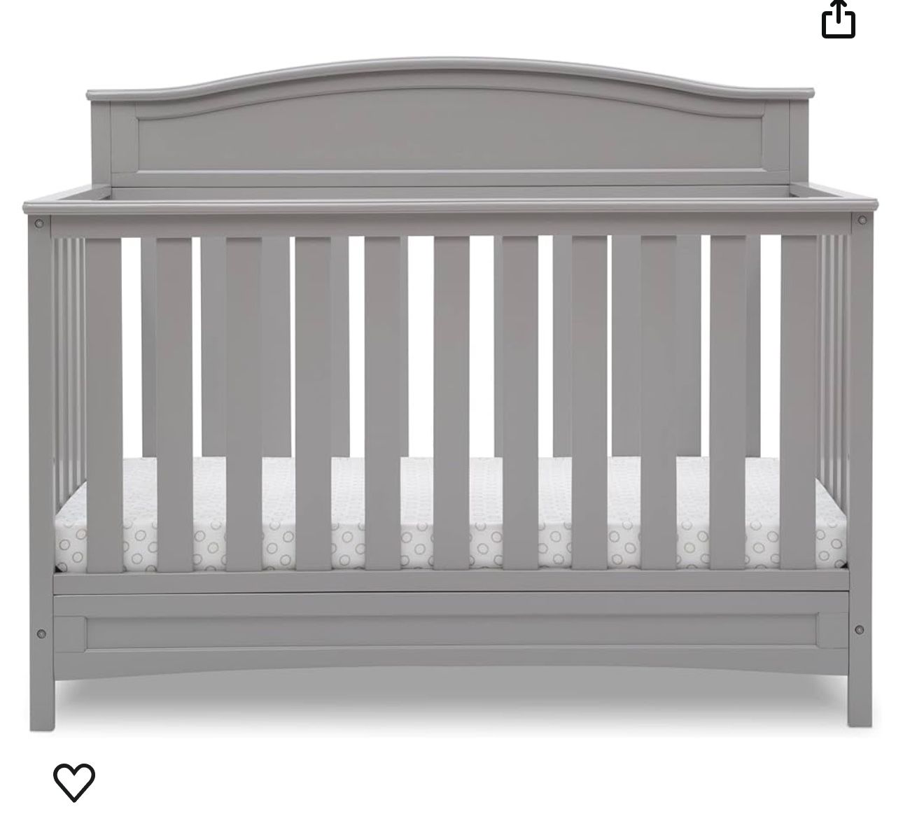 Gray Crib