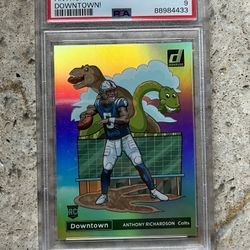 2023 PANINI DONRUSS DOWNTOWN! #D3 ANTHONY RICHARDSON PSA 9