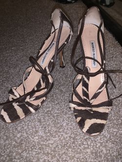 Brown Heels MANOLO BLAHNIK