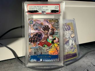 Monkey D Luffy Manga PSA 9