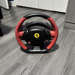 Ferrari xbox sim racing wheel and pedals