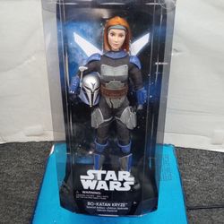 Disney Store Star Wars Bo-Katan Kryze 11" H Doll Special Edition Mandalorian NEW