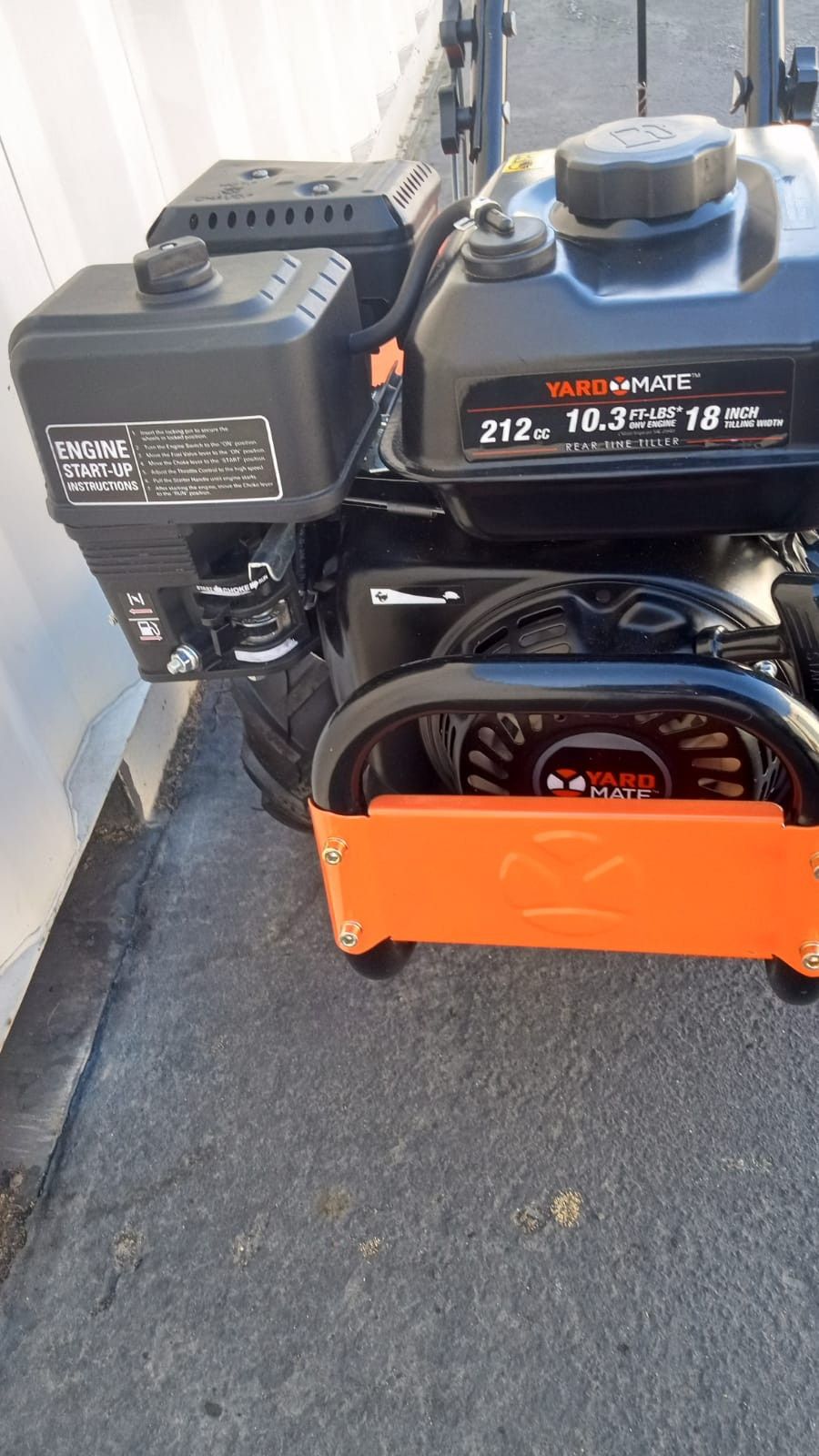 Soil Preparation
Yardmate 18 in. 212 cc Gas Rear Tine Tiller
Model # YRTT212