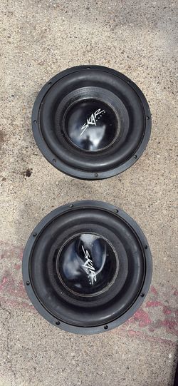 2 12s Car Speakers