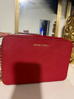 MK red crossbody