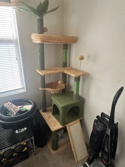 Cat Play Tree Tower 78”